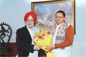 उत्तराखंड में होने जा रहे राष्ट्रीय खेलों के लिए आमंत्रित किया