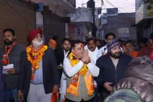 दीपक बाली को चुनाव प्रचार में मतदाताओं का मिल रहा जोरदार समर्थन