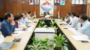 मुख्य सचिव ने एचपीसी में विभिन्न प्रस्तावों पर अनुमोदन दिया