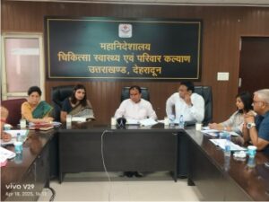 डेंगू रोकथाम को माइक्रोप्लान पर काम करें अधिकारीः चिकित्सा शिक्षा मंत्री डा. धन सिंह रावत
