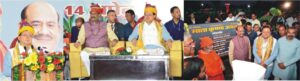 मुख्यमंत्री ने कुंभ 2027 के भव्य एवं सफल आयोजन लिए सभी साधु संतों आह्वान किया