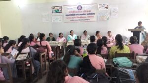 चन्द्रावती महाविद्यालय में पोषण पखवाड़ा आयोजित