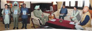 राज्यपाल ने किया दो महत्वपूर्ण पुस्तकों का विमोचन