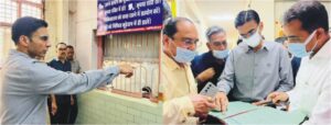 जिलाधिकारी ने किया उप जिला चिकित्सालय का औचक निरीक्षण