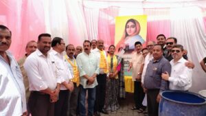 अहिल्याबाई होल्कर की जयंती पर पाल महासभा ने किया छबील का आयोजन
