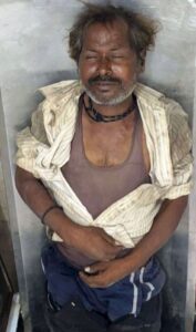 अज्ञात व्यक्ति का शव मिला