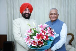 देहरादून राज्यपाल ने की मिजोरम के राज्यपाल विजय कुमार सिंह से शिष्टाचार भेंट