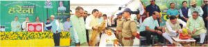 प्रदेश में हरेला का त्योहार मनाओ, धरती माँ का ऋण चुकाओ” थीम पर किया गया पौधारोपण