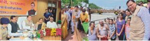 सीएम धामी ने एक पेड़ मां के नाम अभियान के तहत किया रूद्राक्ष के पौधे का रोपण