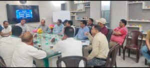 केजीसीसीआई की बैठक में महुआखेड़ागंज औद्योगिक क्षेत्र की समस्याओं पर हुई चर्चा