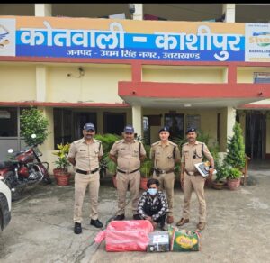 परचून की दुकान में चोरी का खुलासा, युवक गिरफ्तार, एक लाख का चोरी का माल बरामद