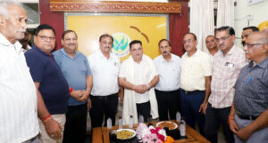 मंडी व्यापारियों ने किया महापौर दीपक बाली का स्वागत