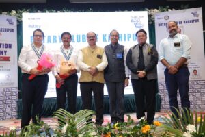 रोटरी क्लब काशीपुर ने धूमधाम से मनाया इंस्टॉलेशन समारोह