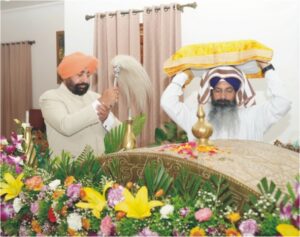 राजभवन में श्री गुरु ग्रंथ साहिब का अखंड पाठ शुरू