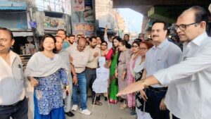 पेपर लीक मामले में कांग्रेसियों ने फंूका राज्य सरकार का पुतला