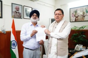 रोडवेज बस अड्डा व आरओबी निर्माण को लेकर विधायक चीमा ने की सीएम से मुलाकात