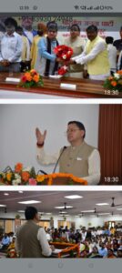 मुख्यमंत्री ने किया भाजपा जिला कार्यालय काशीपुर का फीता काटकर विधिवत लोकार्पण
