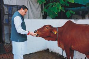 गौमाता सनातन संस्कृति और कृषि जीवन का अभिन्न हिस्सा है: सीएम