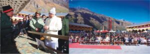 बद्री विशाल के दर्शन कर सीएम ने कीप्रदेशवासियों की सुख-समृद्धि की कामना