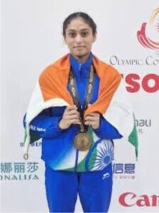 एशियन यूथ गेम्स 2025 में गोल्ड मेडल जीतने वाली भूमिका सेन पहुंचीं अपने गांव