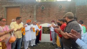 विधायक चीमा ने किया चार विकास कार्याें का शिलान्यास