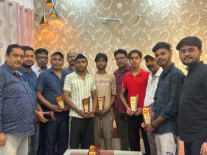 प्रजापति महासभा ने किया कमेटी के सदस्यों का सम्मान