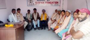 सूर्या फाउंडेशन ने किया सफाई कर्मचारियों को सम्मानित