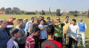 मेयर दीपक बाली ने किया तीरंदाजी प्रतियोगिता का शुभारंभ