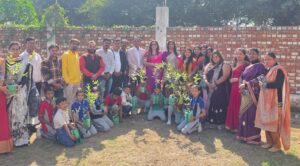 उर्वशी बाली ने किया ‘एक बच्चा एक पौधा संकल्प अभियान’ का शुभारंभ