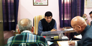 राधे हरि महाविद्यालय में बीएड विभाग का निरीक्षण किया