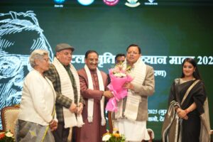 सीएम धामी ने किया अटल प्रेक्षाग्रह का किया लोकार्पण