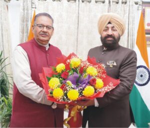 राजभवन का नया नाम “लोक भवन” होने पर मंत्री जोशी ने दी राज्यपाल को बधाई