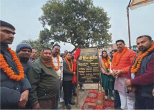 विधायक ने किया 25 लाख की लागत से टीन शेड निर्माण का शिलान्यास