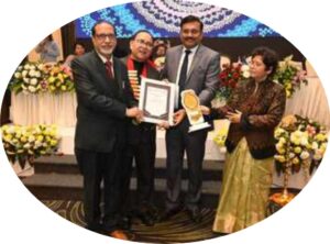 उत्कृष्ट कार्य के लिए डा. उपेंद्र ओली प्रेसिडेंट एप्रिसिएशन अवार्ड से सम्मानित