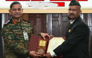 उत्कृष्ट कार्यों के लिए कर्नल रौतेला को सराहना पत्र मिला