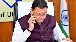 सीएम धामी ने की एंजेल चकमा के पिता से फोन पर वार्ता कर दिया कड़ी कार्यवाही का आश्वासन