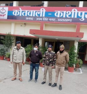 एनडीपीएस एक्ट में वांछित अभियुक्त गिरफ्तार