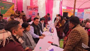 बहुउद्देशीय शिविर में आई 120 शिकायतें, 47 का मौके पर निस्तारण