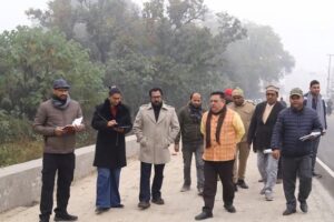 5 स्थानों पर बनेंगे वेंडिंग होन, मेयर ने किया निरीक्षण