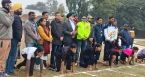 दो दिवसीय विधानसभा स्तरीय खेलकूद प्रतियोगिता का शुभारंभ