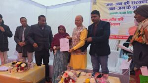 काशीपुर के न्यायपंचायत बांसखेड़ा खुर्द में लगा भव्य बहुद्देशीय शिविर