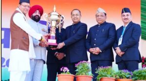 सूचना विभाग की झांकी को गणतंत्र दिवस परेड में मिला प्रथम पुरस्कार, लगाई हैट्रिक