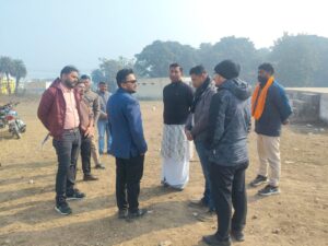 चैती मेला परिसर का सौंदर्यीकरण हेतु एसडीएम ने किया निरीक्षण