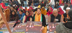 अंकिता भंडारी हत्या के दोषियों पर सख्त कार्रवाई की मांग, कांग्रेसियों ने किया प्रदर्शन