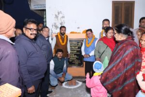 महापौर बाली ने किया सात सड़कों का किया शिलान्यास