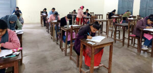 चन्द्रावती महाविद्यालय में भारत बौद्विक राष्ट्रीय परीक्षा आयोजित