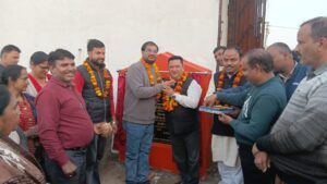 महापौर बाली ने दो करोड़ 62 लाख से बनने वाली 12 सड़कों व नाले का किया शिलान्यास