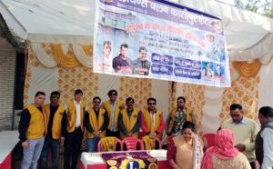 लायंस क्लब काशीपुर ग्रेटर ने लगाया नेत्र परीक्षण शिविर