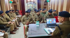 एसएसपी ने देर रात कोतवाली पहुुंचकर की सुरक्षा व्यवस्था की समीक्षा