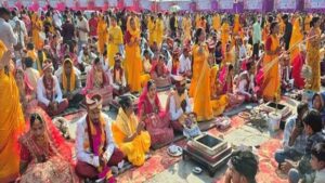 संस्था ने कराया 51 निर्धन कन्याओं का विवाह